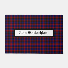 Clan Maclachlan Modern Tartan individuell anpassba Fußmatte