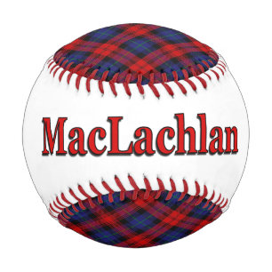 Clan MacLachlan Schottischer Tartan Dreams Basebal Baseball