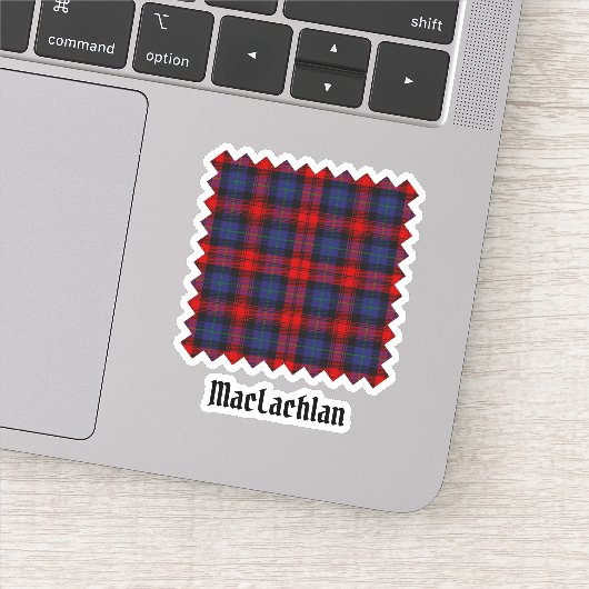 Clan MacLachlan Tartan Aufkleber (Detail)