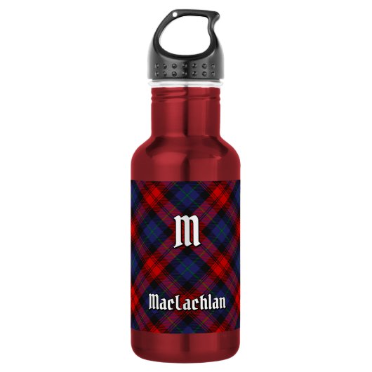 Clan MacLachlan Tartan Edelstahlflasche (Vorderseite)