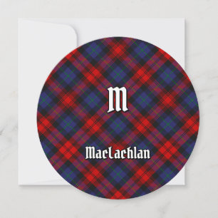 Clan MacLachlan Tartan Einladung