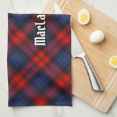 Clan MacLachlan Tartan Geschirrtuch (Viertel Falte)
