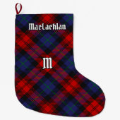Clan MacLachlan Tartan Großer Weihnachtsstrumpf (Vorderseite)