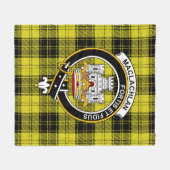 Clan MacLachlan Tartan Kariert Fleecedecke (Vorderseite (Horizontal))