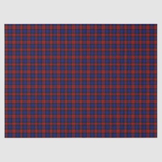 Clan Maclachlan Tartan Kariert Seidenpapier (Vorderseite)