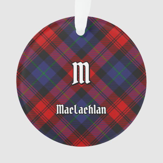 Clan MacLachlan Tartan Ornament (Vorderseite)