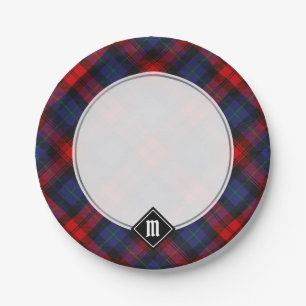 Clan MacLachlan Tartan Pappteller