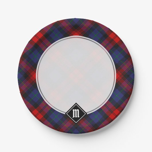 Clan MacLachlan Tartan Pappteller (Vorderseite)