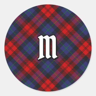 Clan MacLachlan Tartan Runder Aufkleber