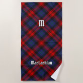 Clan MacLachlan Tartan Strandtuch (Vorderseite)