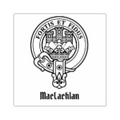 Clan MacLachlan Wappen Rubber Briefmarke Gummistempel (Prägung)