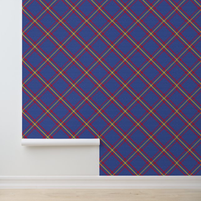 Clan MacLaine Tartan Tapete (Anwendung)