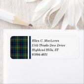 Clan MacLaren Blue und Green Scottish Tartan (Insitu)