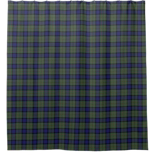 Clan MacLaren schottischer Tartan-Duschvorhang Duschvorhang (Vorderseite)