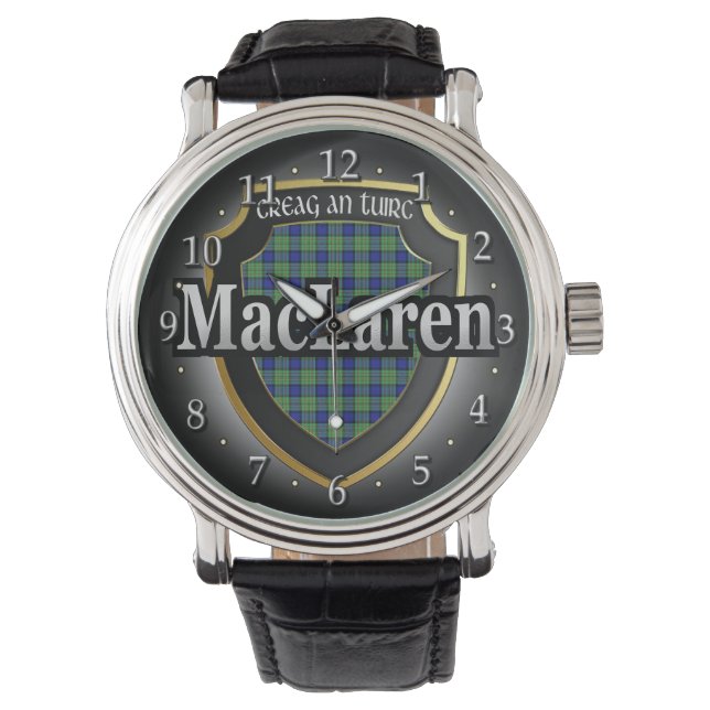 Clan MacLaren Scotland Celebration Watch Armbanduhr (Vorderseite)