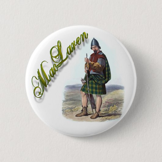 Clan MacLaren Scottish Dream Button (Vorderseite)