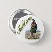 Clan MacLaren Scottish Dream Button (Vorne & Hinten)