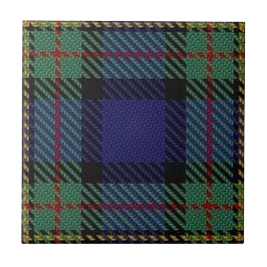 Clan MacLaren Scottish Expressions Tartan Fliese (Vorderseite)