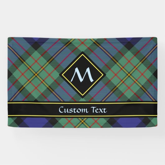 Clan MacLaren Tartan Banner (Horizontal)