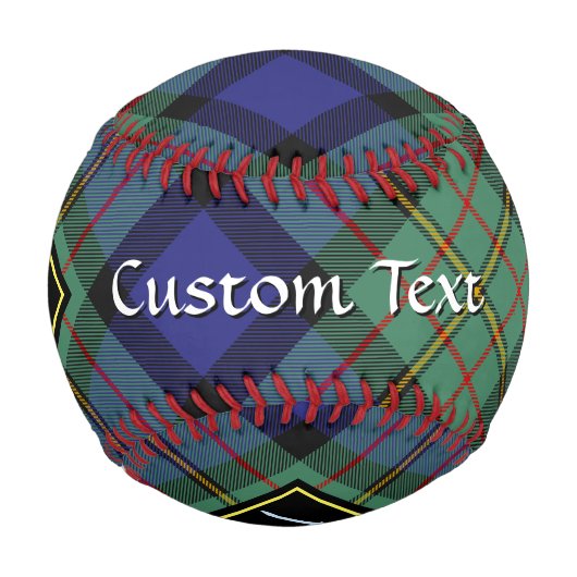 Clan MacLaren Tartan Baseball (Rückseite)
