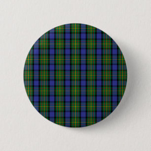Clan MacLaren Tartan Button