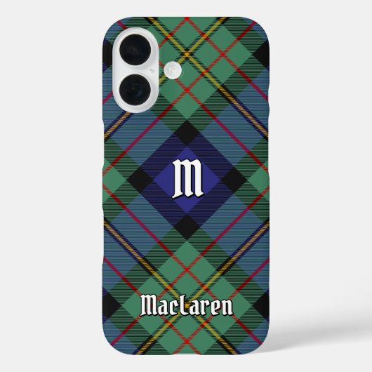 Clan MacLaren Tartan Case-Mate iPhone Hülle (Rückseite)