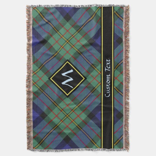 Clan MacLaren Tartan Decke (Vorderseite Vertikal)