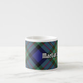 Clan MacLaren Tartan Espressotasse (Vorderseite)