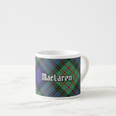 Clan MacLaren Tartan Espressotasse (Vorderseite Rechts)