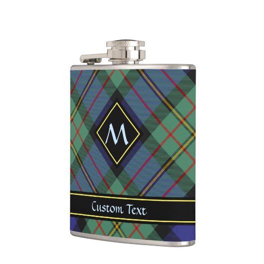 Clan MacLaren Tartan Flachmann (Links)