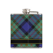 Clan MacLaren Tartan Flachmann (Rückseite)