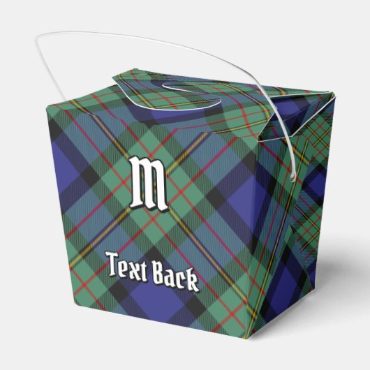 Clan MacLaren Tartan Gevor Box Geschenkschachtel (Rückseite)