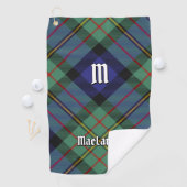 Clan MacLaren Tartan Golfhandtuch (Insitu)