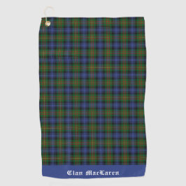 Clan MacLaren Tartan Kariert anpassbar Golfhandtuch