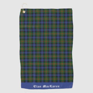 Clan MacLaren Tartan Kariert anpassbar Golfhandtuch