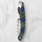 Clan MacLaren Tartan Kellnermesser (Vorderseite)