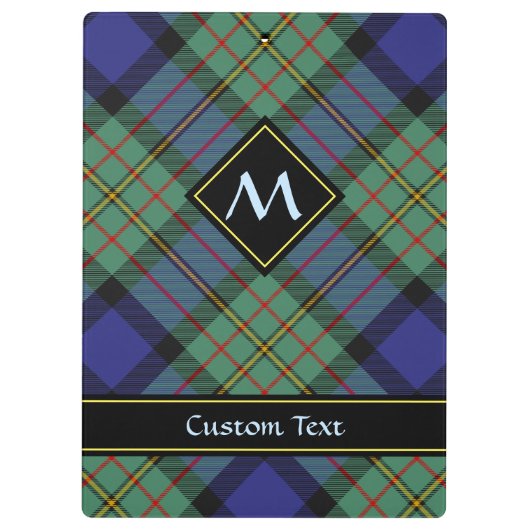 Clan MacLaren Tartan Klemmbrett (Rückseite)