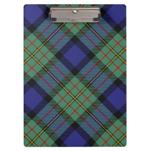 Clan MacLaren Tartan Klemmbrett (Vorderseite)