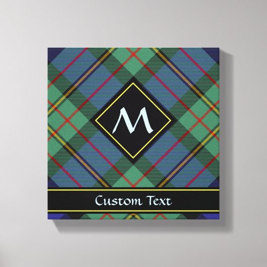 Clan MacLaren Tartan Leinwanddruck (Vorderseite)