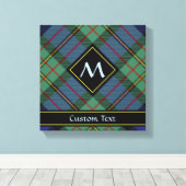 Clan MacLaren Tartan Leinwanddruck (Insitu (Holzboden))