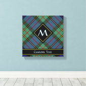 Clan MacLaren Tartan Leinwanddruck (Insitu (Holzboden))