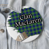 Clan MacLaren Tartan Paint Brush Button (Beispiel)