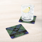 Clan MacLaren Tartan Rechteckiger Pappuntersetzer (Vor Ort)