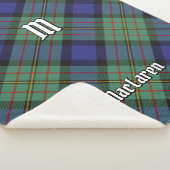 Clan MacLaren Tartan Sherpadecke (3/4)