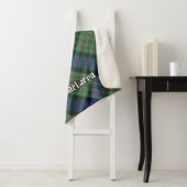 Clan MacLaren Tartan Sherpadecke (Beispiel)