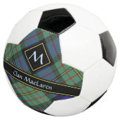 Clan MacLaren Tartan Soccer Ball (Dreiviertel)
