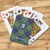 Clan MacLaren Tartan Spielkarten