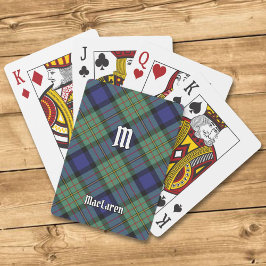 Clan MacLaren Tartan Spielkarten