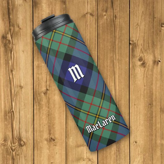 Clan MacLaren Tartan Thermosbecher
