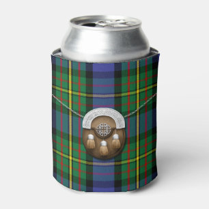 Clan MacLaren Tartan und Sporran Dosenkühler
